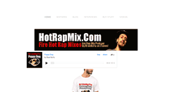 Desktop Screenshot of hotrapmix.com